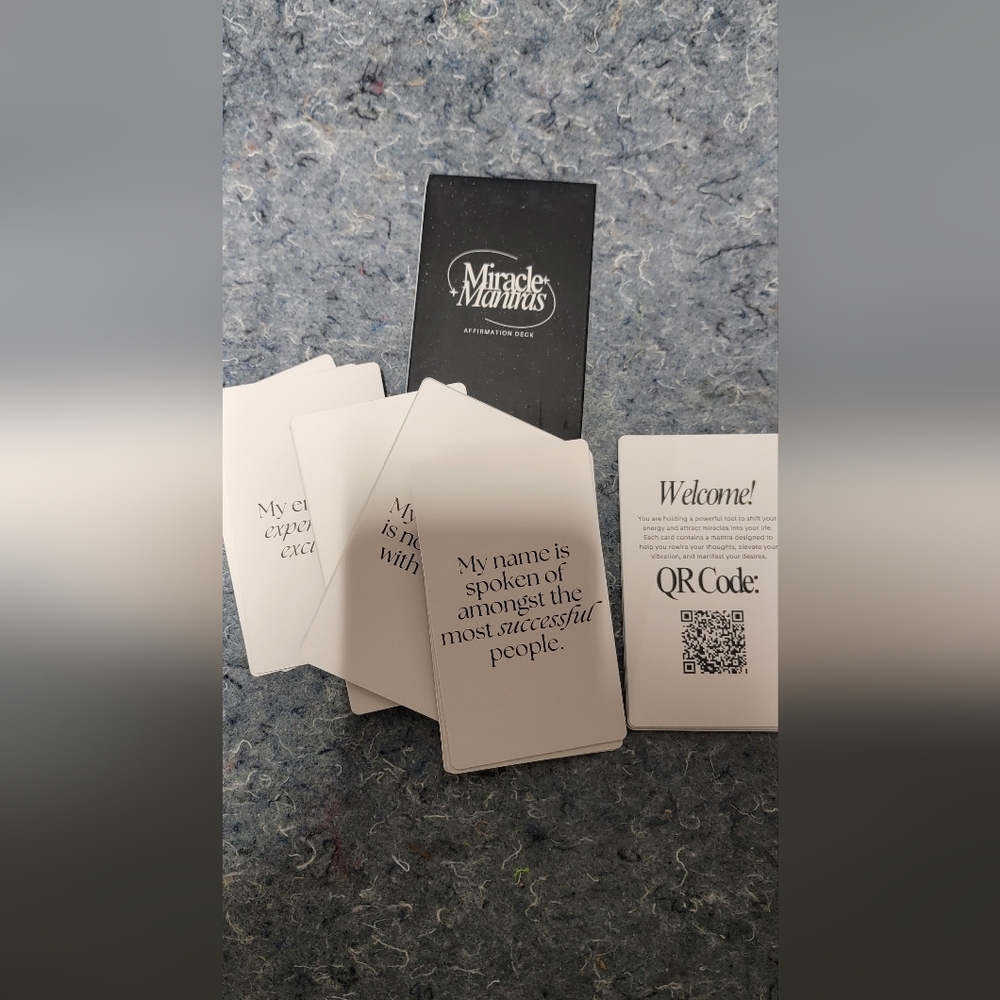 Miracle Mornings Motivational Cards‎